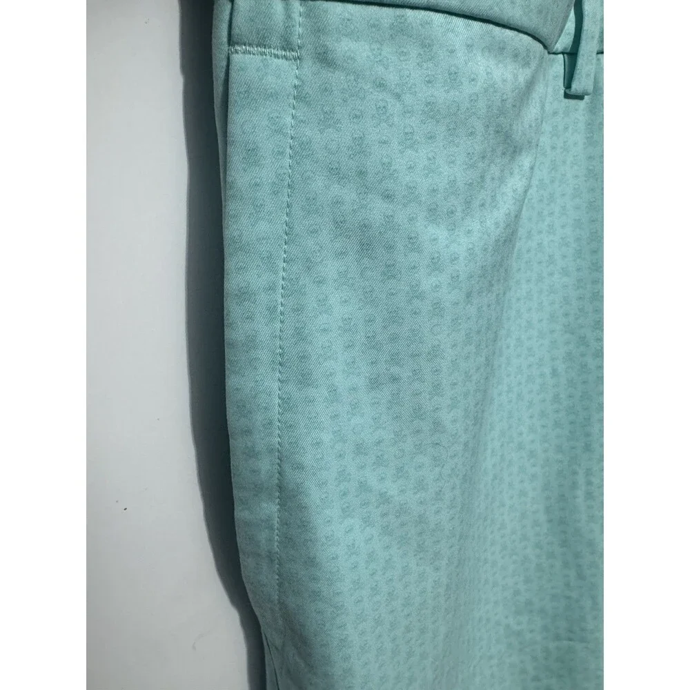 Peter Millar Crown Sport Salem Skull-In-One Performance Shorts 52R Cabana Blue
